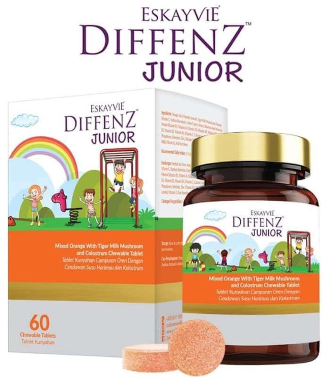 Tingkatkan Imun Badan Anak Anda Dengan Eskayvie Diffenz Junior