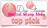 Top 3 at Jan's Digi Stamps Challenge Blog