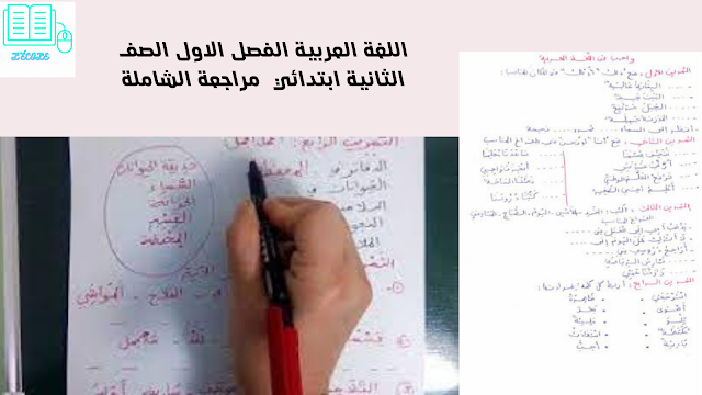 اللغة العربية الفصل الاول الصف الثانية ابتدائي