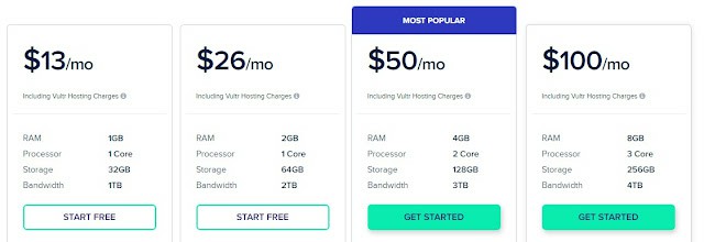 Cloudways vultr high frequency plan pricing