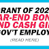 GRANT OF 2021 YEAR-END BONUS AND CASH GIFT