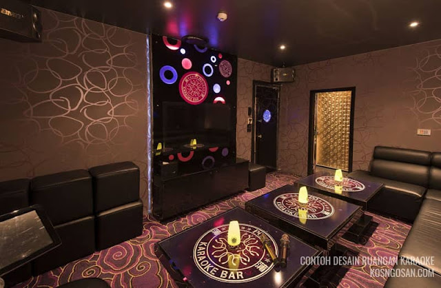 Contoh desain ruangan karaoke