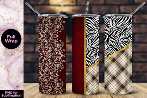Download SVG Vector Full Wrap 20oz Skinny Tumbler Template create your own DIY projects using your Cricut Explore, Silhouette Cameo and more.