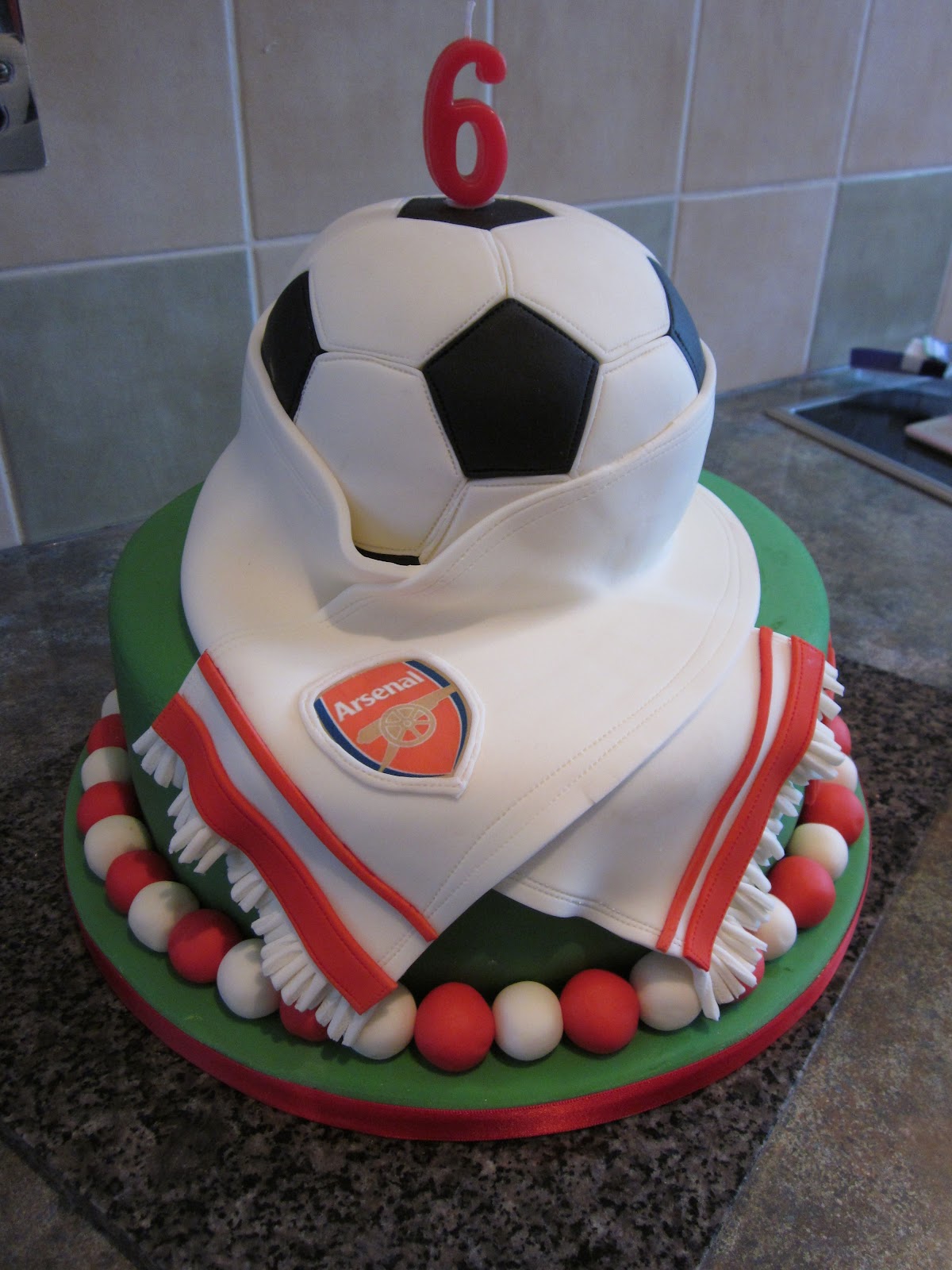 football theme cake