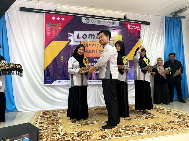 Mahasiswa Prodi PAI Borong Piala Lomba Rangka Hari Guru