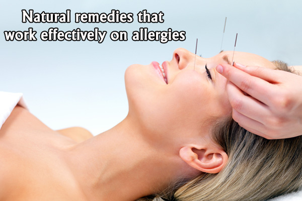 Natural remedies that work effectively  on allergies