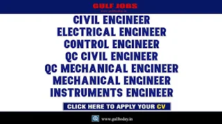 Middle East Jobs-Civil Engineer-Electrical Engineer-Control Engineer-QC Civil Engineer-QC Mechanical Engineer-Mechanical Engineer-Instruments Engineer