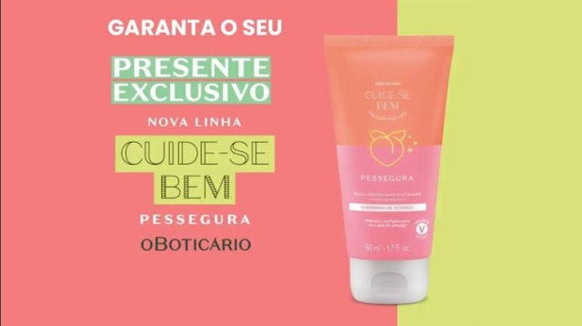 Cadastrar retirar creme Pessegura O Boticário