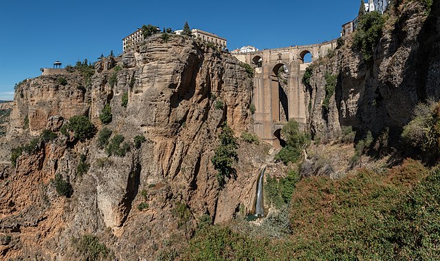 Cliffs and gorges of Ronda, Spain