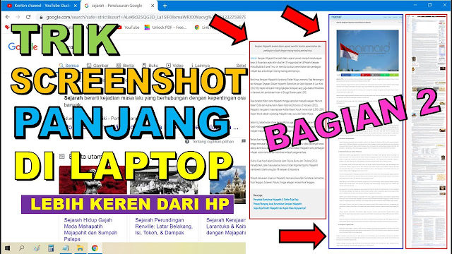 Cara Screenshot Panjang Di Laptop Tanpa Aplikasi Pdf: Solusi Mudah Dan Cepat