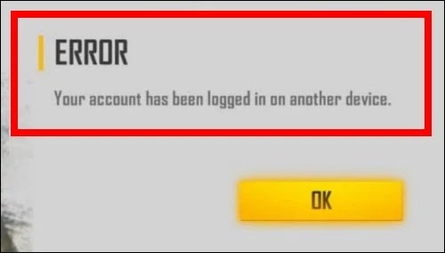 How To Fix Error Your Account Has Been Logged in on Another Device Problem Solved In Garena Free Fire App