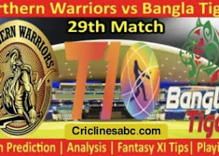 NW vs BT Abu Dhabi T10 29th Match Prediction 100% Sure - who will win today's