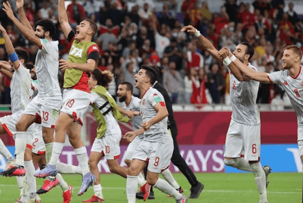فوز تونس وتأهلها الى دور نصف النهائي كاس العرب2021