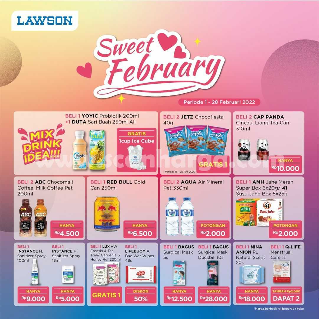 Promo LAWSON Terbaru Sweet February
