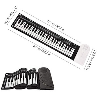 Tastiera morbida pieghevole Pianoforte 49 tasti Andowl Q-GQ001 - Negozio -  Il Golfo a portata di click - Telegolfo RTG Notizie Online