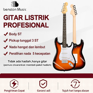 Gitar Listrik Mantap Harga terjangkau