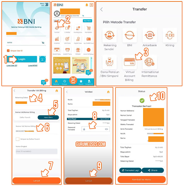 Cara Bayar Shopee Lewat m Banking BNI