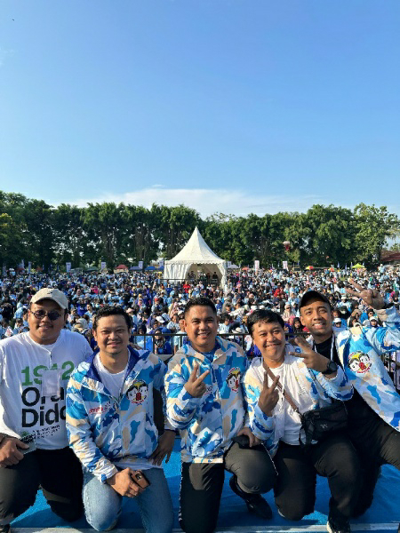 Relawan Prabowo Gibran Bergerak1912 Apresiasi Hasil Pemilu : Terimakasih Masyarakat DIY