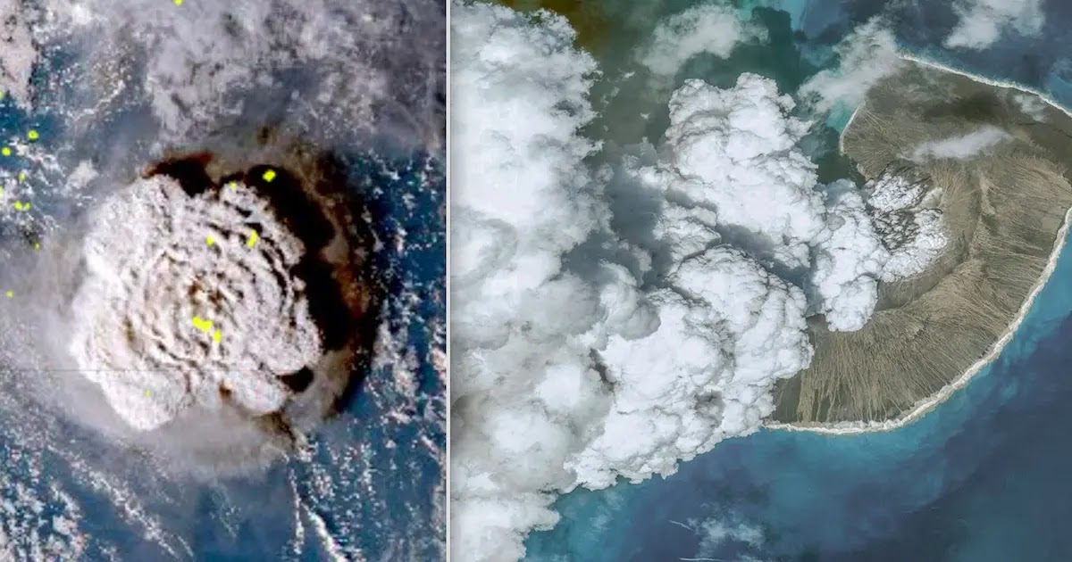 Volcanic Eruption In Tonga Was Equivalent To 100 Hiroshima Bombs According To NASA