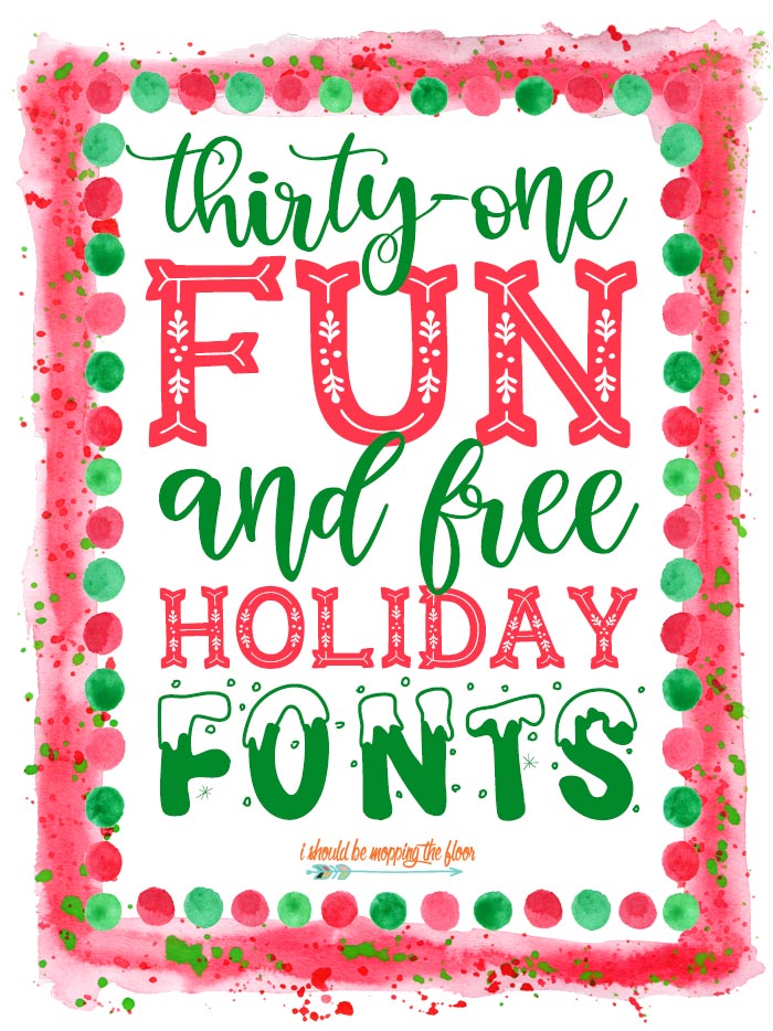 Holiday Font