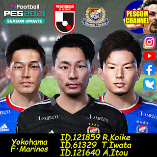 PES 2021 Facepack J-League V2 by PESCOM CHANNEL