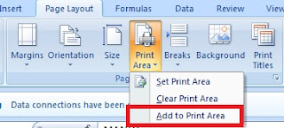 How to Print Selected Area in Excel in One Page in Hindi
