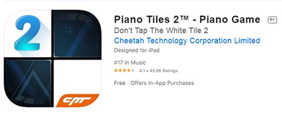 Download Piano Tiles 2™ - Piano Game trên iPhone miễn phí a