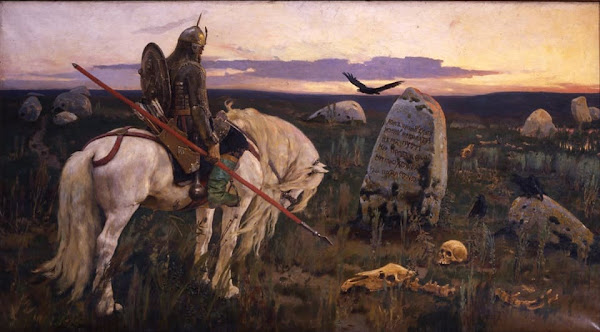 The Knight at the Crossroads by Viktor Vasnetsov