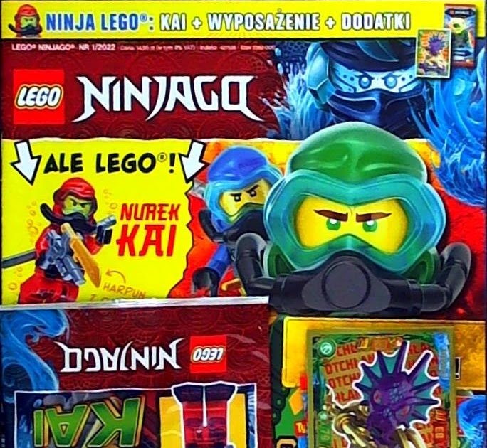 LEGO Okazje Magazyn Lego Ninjago 1/2022 już w kioskach