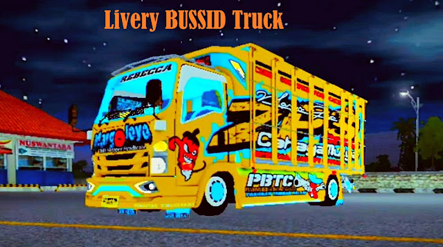 Livery BUSSID Truck