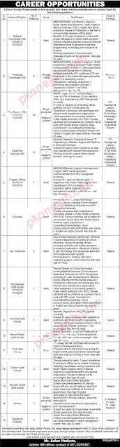 National TB Control Program NTP Jobs 2021-2022