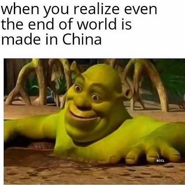 When you Realize even the End of world is Made in China