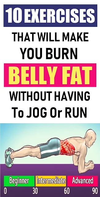 10 Exercises That Will Make You Burn Belly Fat Without Having To Jog or Run