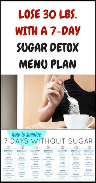 Lose 30 Lbs. With A -Day Sugar Detox Menu Plan