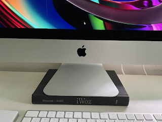 iWoz Book raising iMac display