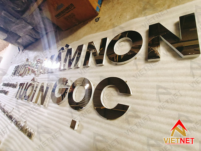 Bảng hiệu trường mầm non Tuổi Ngọc