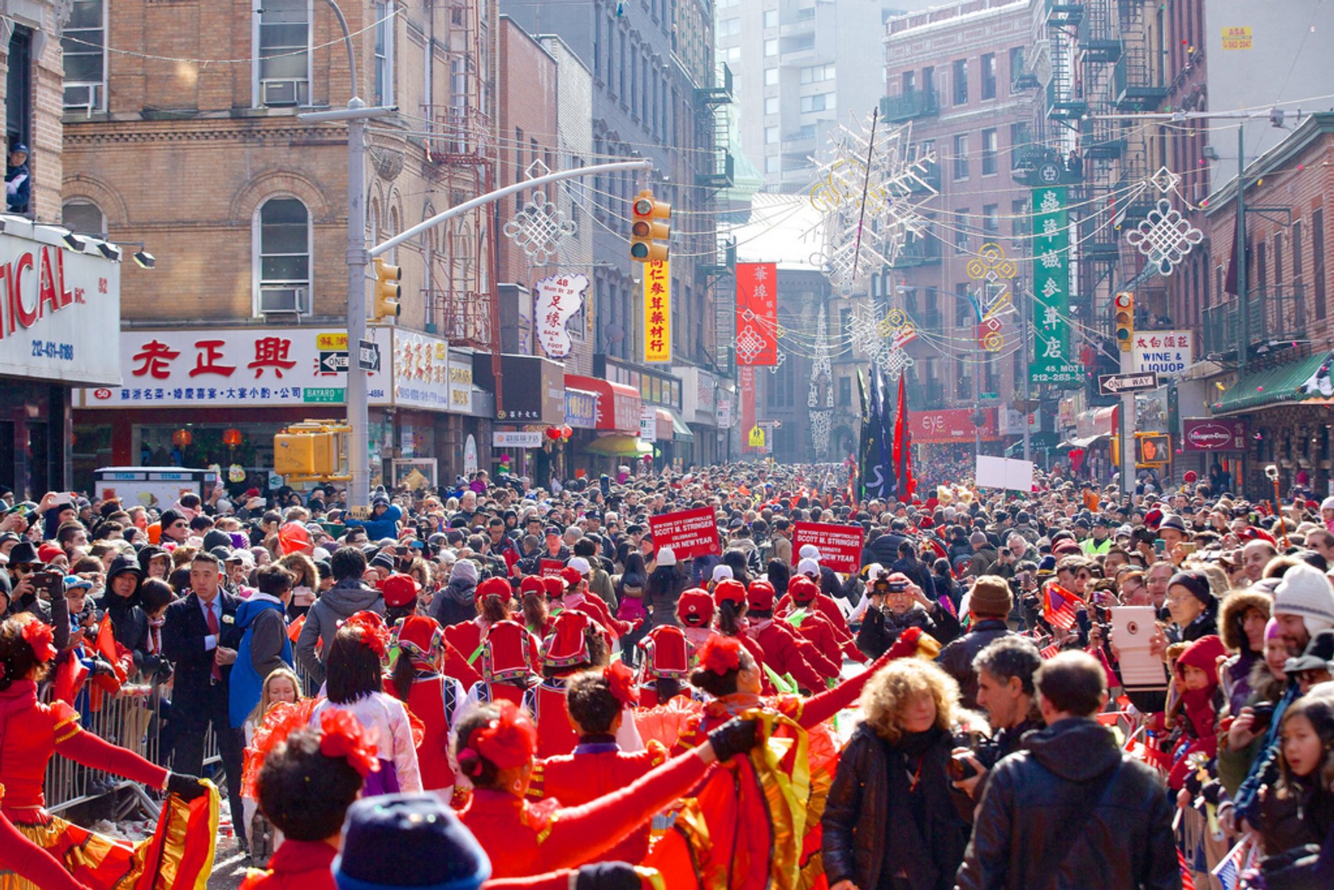 Nueva York vivió la celebración del Año Nuevo Lunar en el Barrio Chino