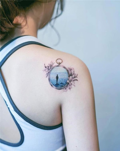 Tatuagens femininas para se inspirar - 17 ideias para os ombros