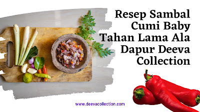 Salah satu resep masakan favorit yang saya suka adalah resep sambal cumi baby.