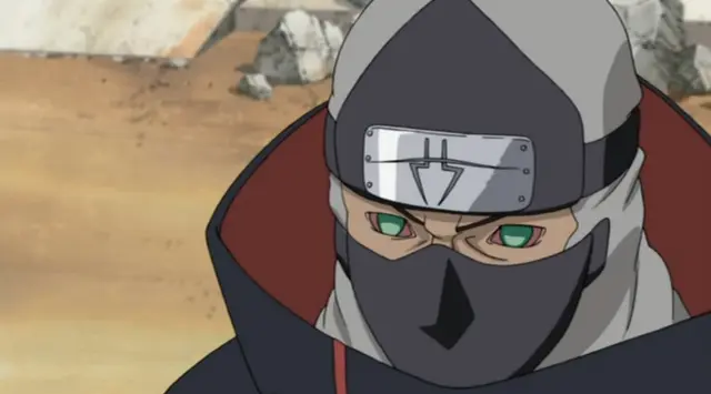 Naruto'daki Akatsuki Üyesi Kakuzu'nun bir görüntüsü.