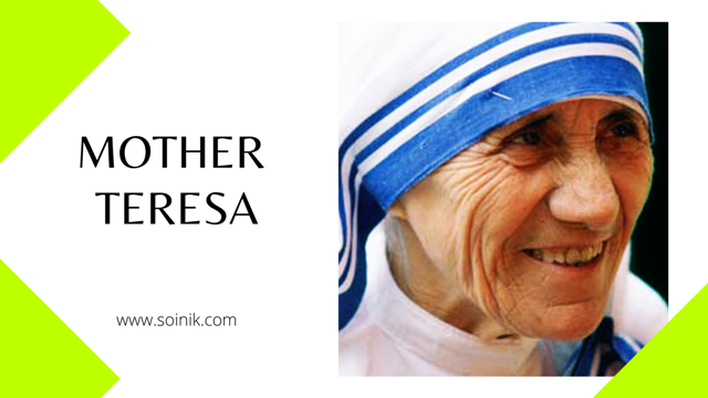 Mother Teresa Short Paragraph within 150 Words | Mother Mary Teresa Bojaxhiu