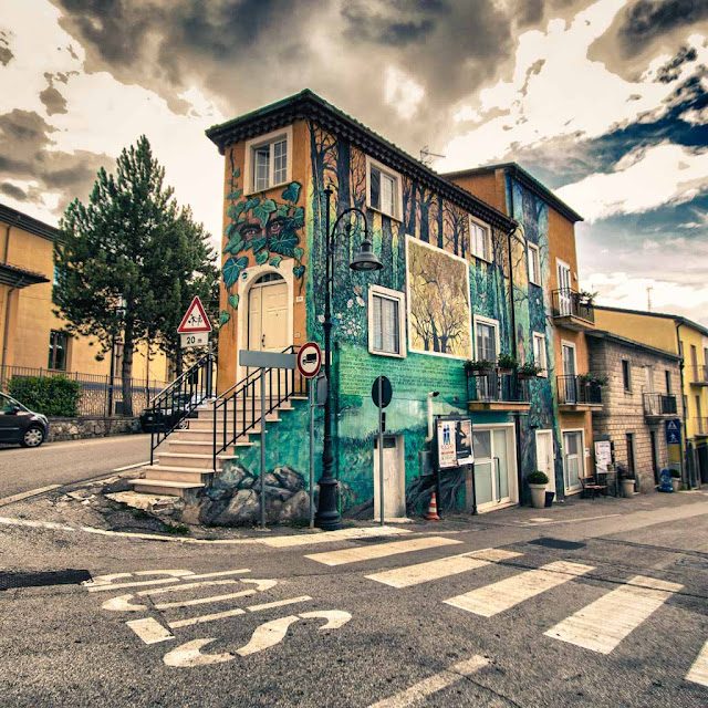 Murales di Satriano di Lucania-Corso Trieste