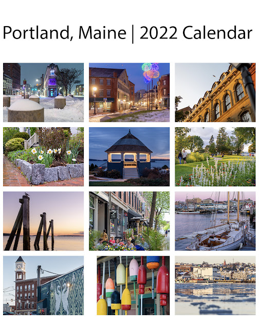Corey Templeton Photography 2022 Portland, Maine Calendar