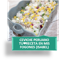 CEVICHE PERUANO (ISABEL) TU♥RECETA EN MIS FOGONES