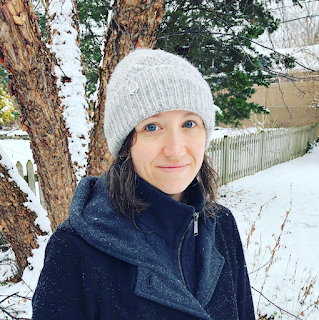 Photo of Danielle outside during winter