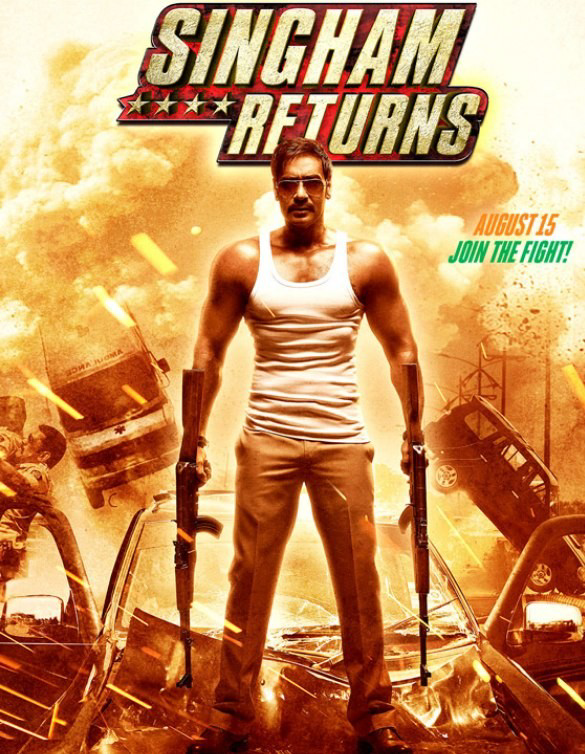 Singham Returns (2014) Bollywood Hindi Full Movie BluRay HD E-Sub