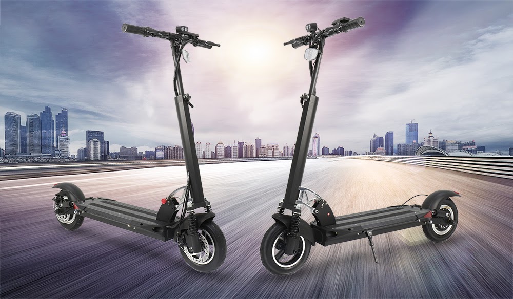 Electric Scooters are Battery-powered or Plug-in Electric Vehicles that may be Charged from a Power Source Outside of the Vehicle