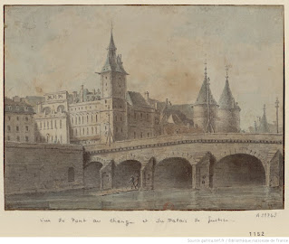 Название :  [Vue du Pont au Change et du Palais de justice] : [dessin] / L Gd Дата издания :  17..