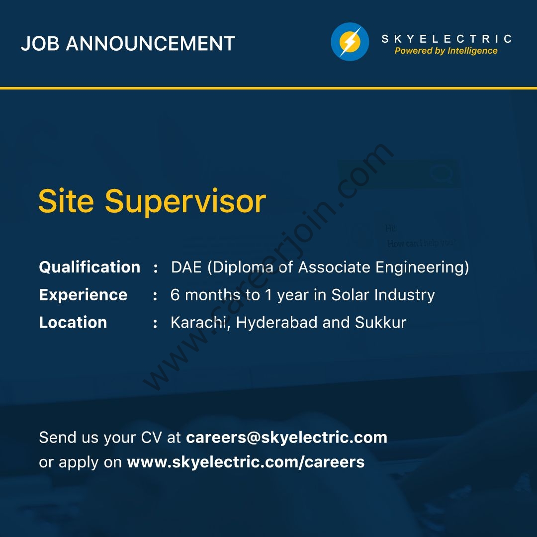 SkyElectric Pvt Ltd Jobs December 2021