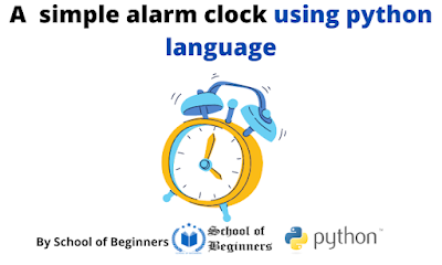 Alarm clock python